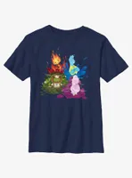 Disney Pixar Elemental Ember Wade Fern & Gale Youth T-Shirt