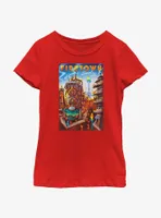 Disney Pixar Elemental Firetown Element City Poster Youth Girls T-Shirt