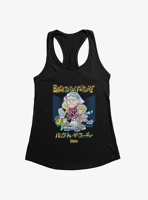 Back To The Future Anime Collage Girls Tank