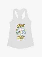 Back To The Future Anime Great Scott Girls Tank