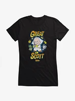 Back To The Future Anime Great Scott Girls T-Shirt