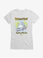 Back To The Future Anime 88MPH Girls T-Shirt