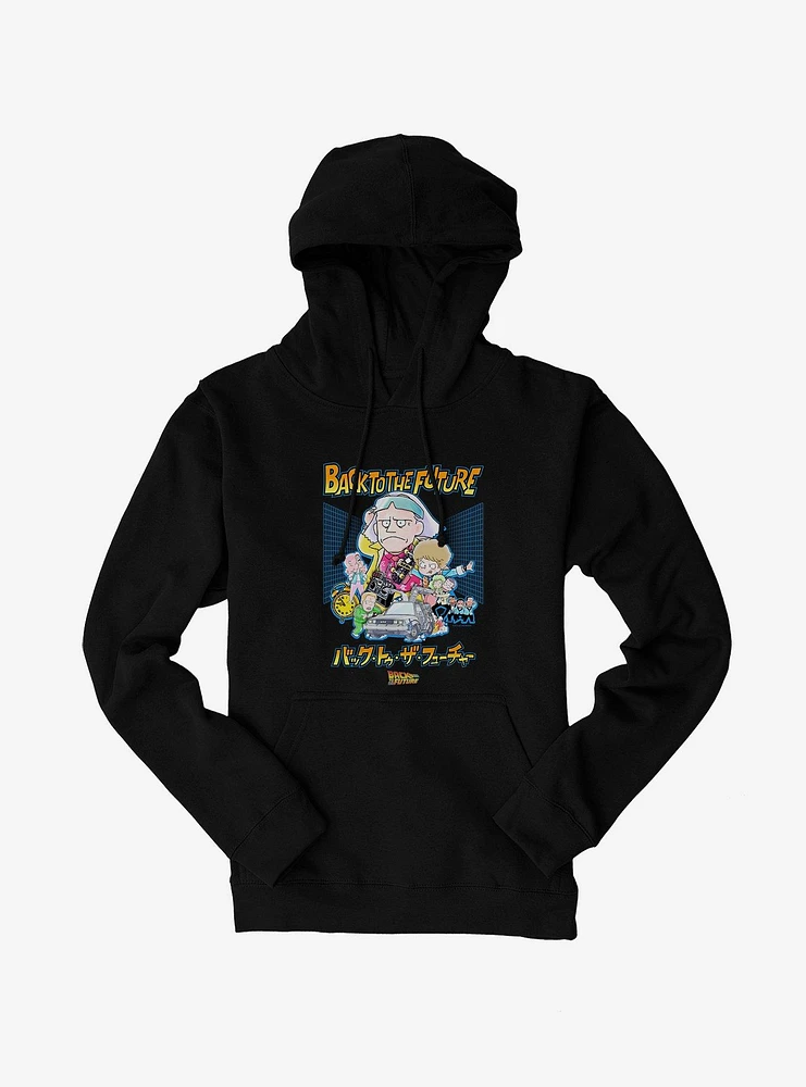 Back To The Future Anime Collage Hoodie