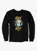 Back To The Future Anime Great Scott Sweatshirt