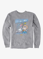 Back To The Future Anime Outatime! Sweatshirt