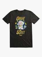 Back To The Future Anime Great Scott T-Shirt