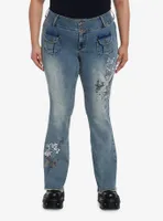 Disney Tinker Bell Girls Low-Rise Jeans Plus