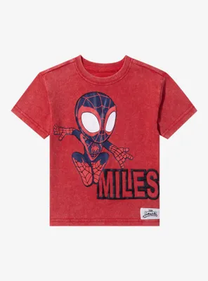 Marvel Spidey and His Amazing Friends Miles Morales Portrait Toddler T-Shirt - BoxLunch Exclusive