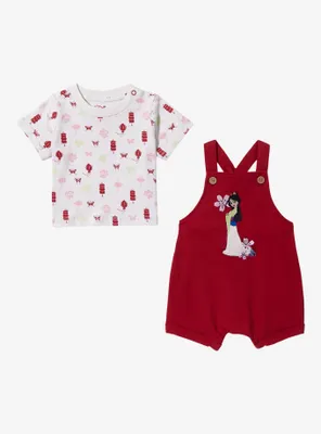 Our Universe Disney Mulan Infant Overall Set - BoxLunch Exclusive