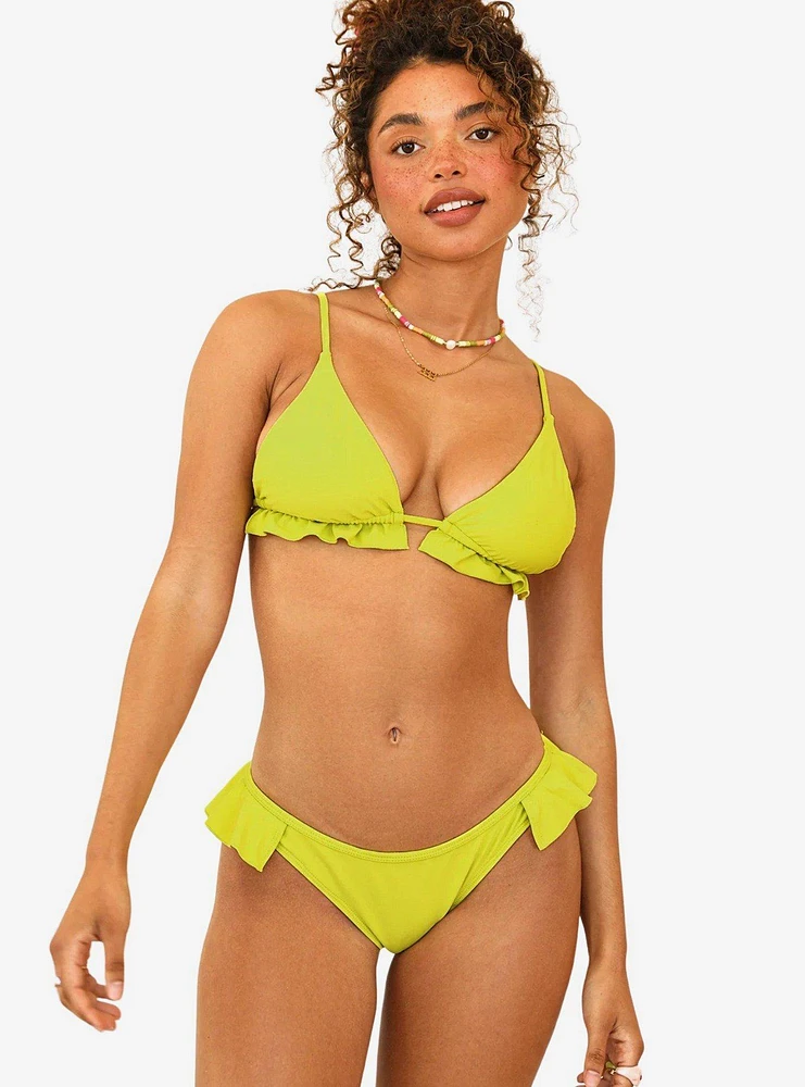 Dippin' Daisy's Lillian Swim Bottom Lime Sorbet Green