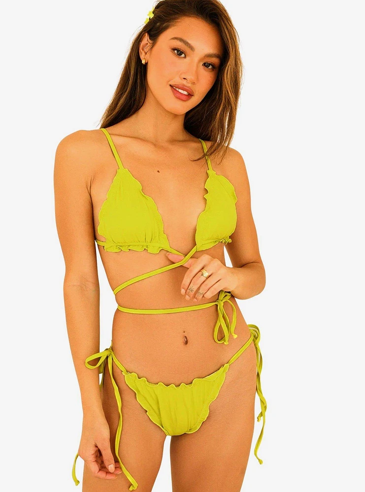 Dippin' Daisy's Sage Swim Top Lime Sorbet Green