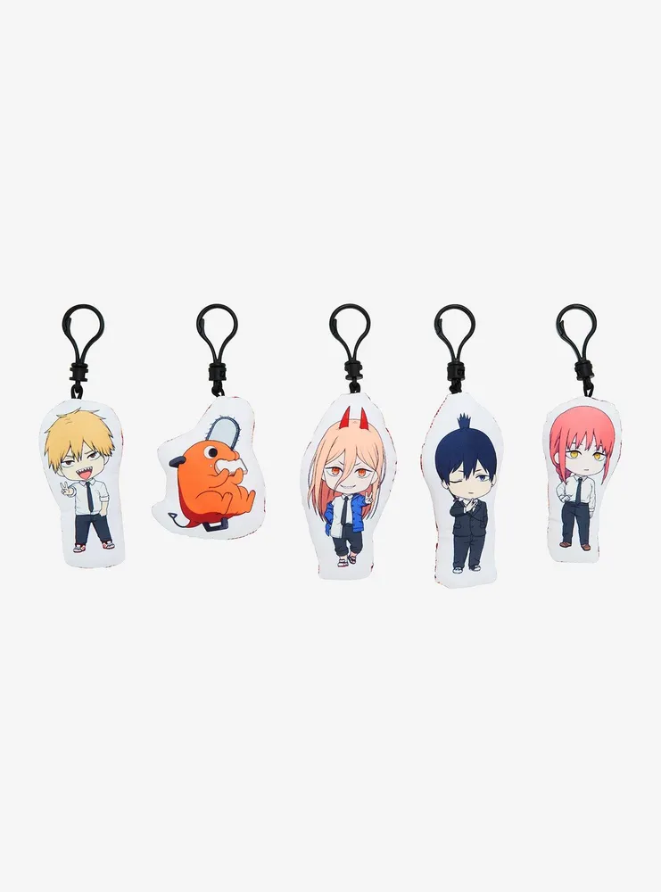 Chainsaw Man Nendoroid Series 1 Blind Character Plush Key Chain Hot Topic Exclusive