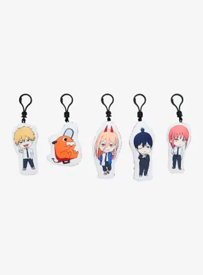 Chainsaw Man Nendoroid Series 1 Blind Character Plush Key Chain Hot Topic Exclusive