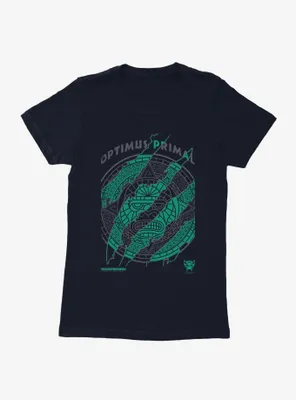 Transformers: Rise Of The Beasts Optimus Primal Scratch Womens T-Shirt