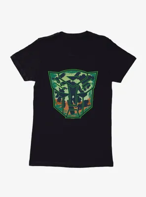 Transformers: Rise of the Beasts Autobots Jungle Womens T-Shirt
