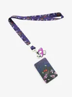 Mothman Mushroom Allover Print Lanyard