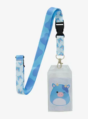 Squishmallows Clayton the Cow Lanyard - BoxLunch Exclusive