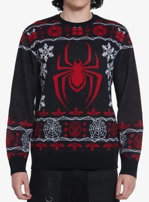 Marvel Spider-Man Miles Morales Holiday Sweater