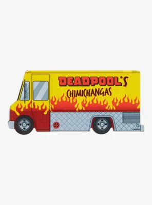 Marvel Deadpool Chimichanga Food Truck Figural Magnet