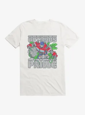 Transformers: Rise Of The Beasts Optimus Prime Jungle T-Shirt