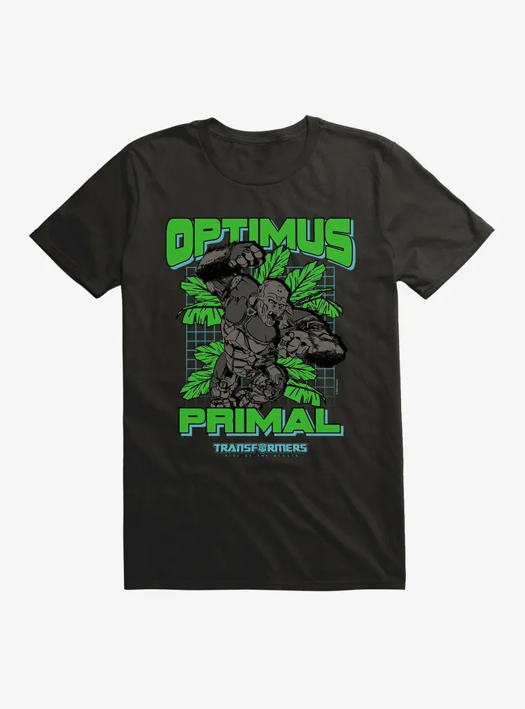 Transformers: Rise Of The Beasts Optimus Primal Palms T-Shirt