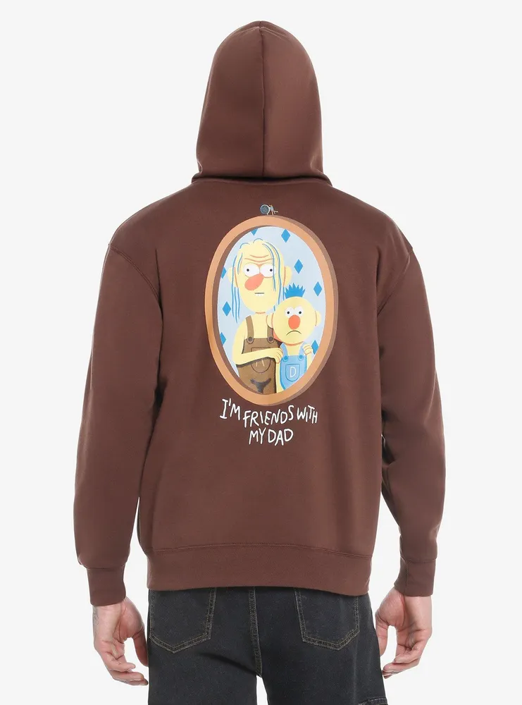 Don't Hug Me I'm Scared Friends With My Dad Hoodie