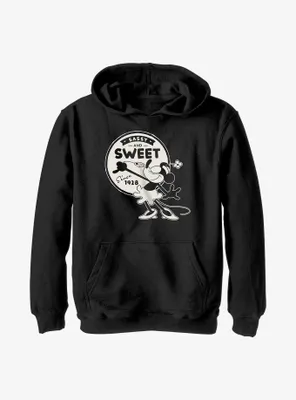 Disney100 Minnie Mouse Sassy And Sweet Since 1928 Youth Hoodie