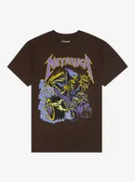 Metallica Here Comes Revenge Grim Reaper Boyfriend Fit Girls T-Shirt