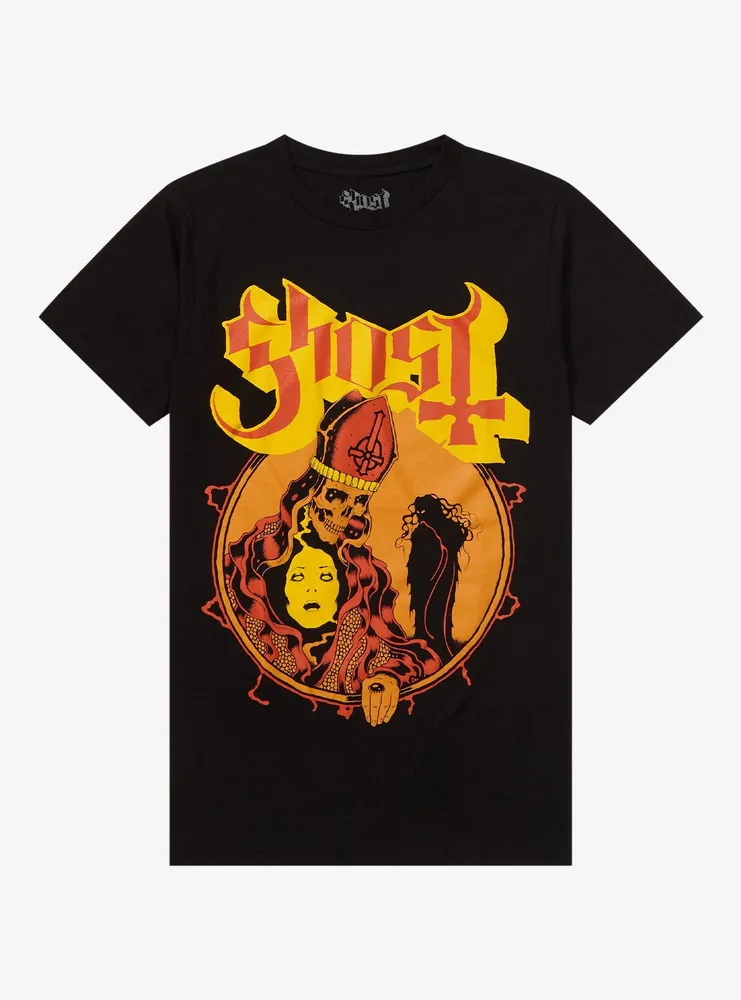 Ghost Orange Logo Boyfriend Fit Girls T-Shirt