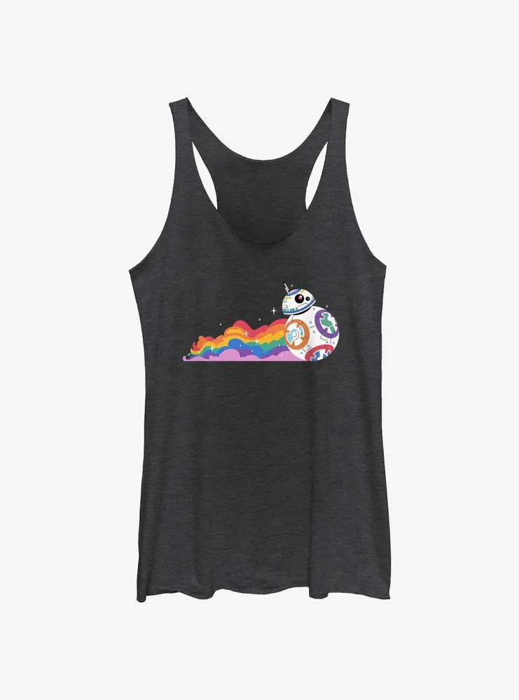 Star Wars BB8 Pride Colors Smoke Tank Top