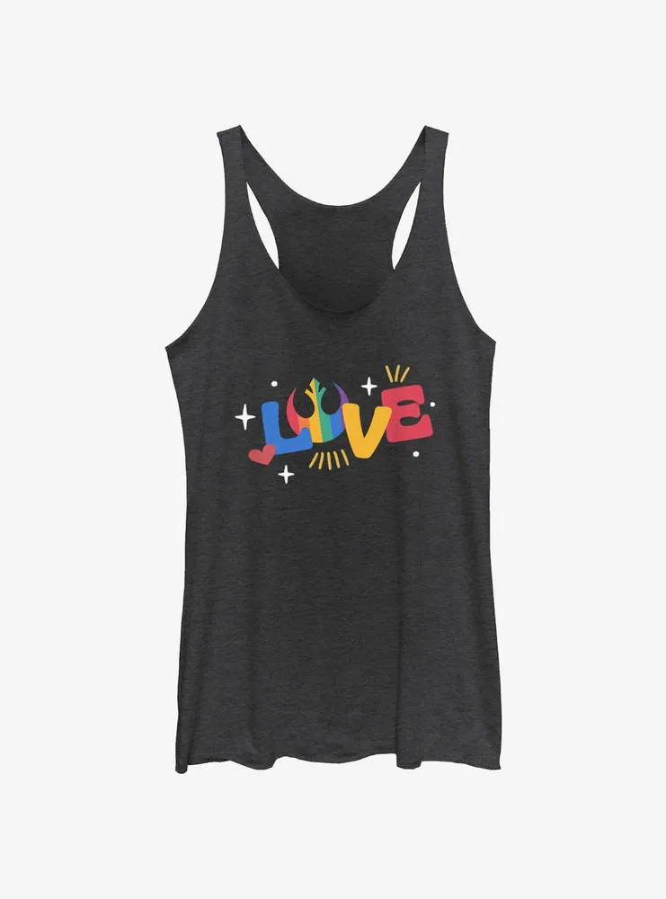 Star Wars Love Rebel Pride Tank Top