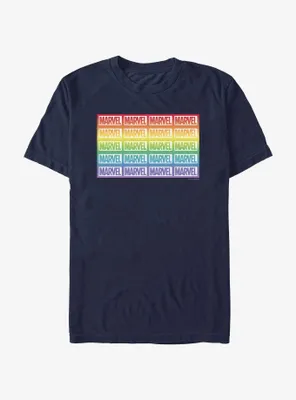 Marvel Avengers Boxed Gradient Pride T-Shirt