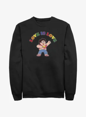 Steven Universe Love Is Pride Sweatshirt