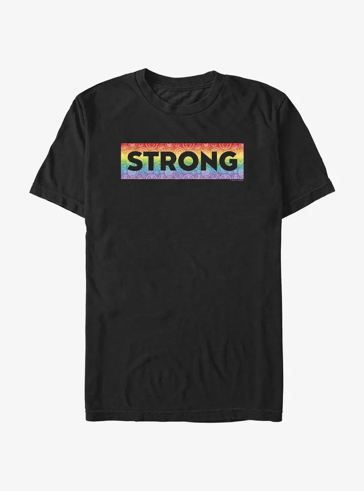 Marvel Avengers Strong Boxed Icons Pride T-Shirt