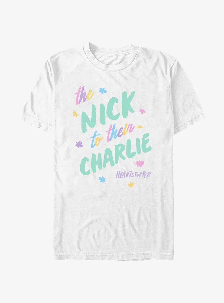 Heartstopper Nick To Charlie Pride T-Shirt