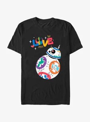 Star Wars Love Rebel BB8 Pride T-Shirt