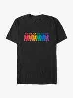 Star Wars R2D2 Overlap Rainbow Pride T-Shirt