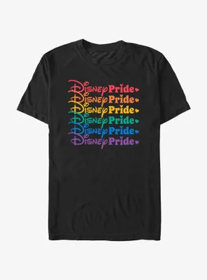 Disney Channel Logos Pride Overlap T-Shirt