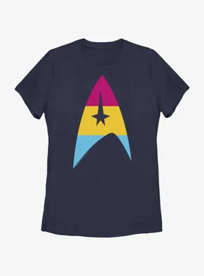 Star Trek Pansexual Flag Logo Pride T-Shirt