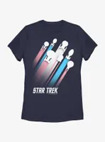 Star Trek Transgender Flag Streaks Pride T-Shirt