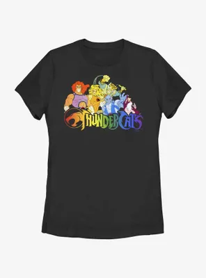 ThunderCats Rainbow Group Pose Pride T-Shirt