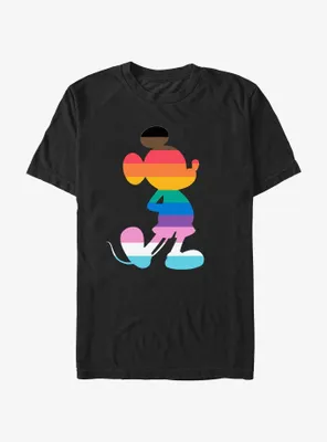 Disney Mickey Mouse Pride Pose Colors T-Shirt