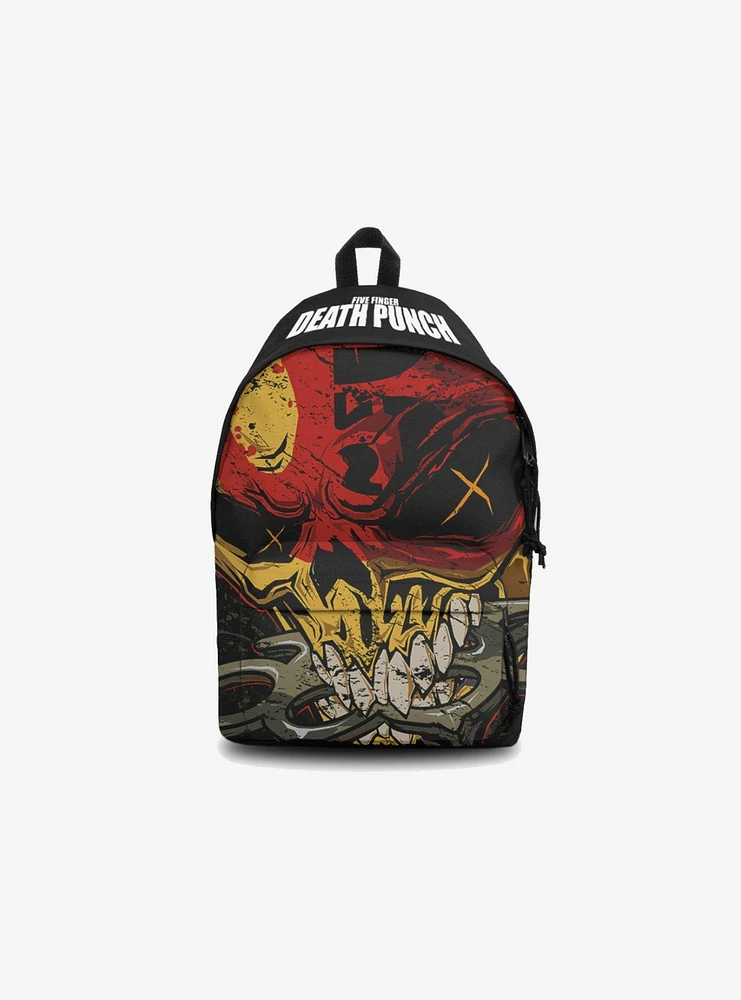 Rocksax Five Finger Death Punch The Way of the Fist Backpack