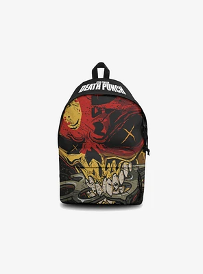 Rocksax Five Finger Death Punch The Way of the Fist Backpack