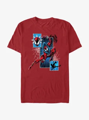Marvel Spider-Man: Across The Spiderverse Scarlet Spider Senses Tingling T-Shirt