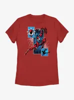 Marvel Spider-Man: Across The Spiderverse Scarlet Spider Senses Tingling Womens T-Shirt