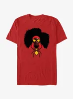 Marvel Spider-Man: Across The Spiderverse Jessica Drew Portrait T-Shirt