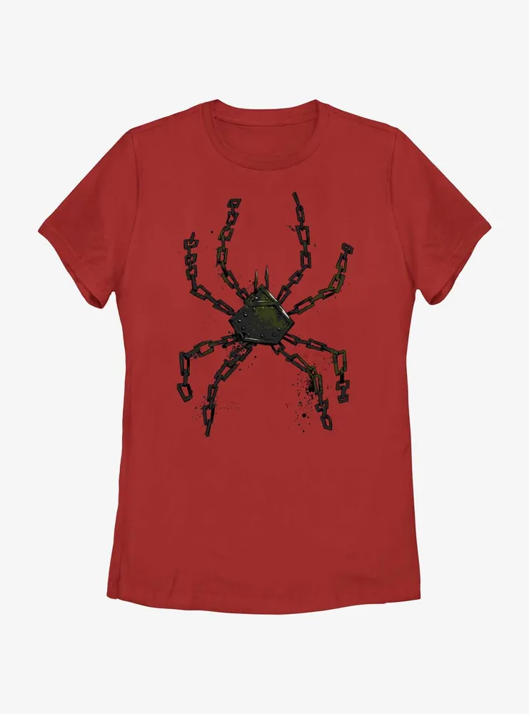 Marvel Spider-Man: Across The Spiderverse Cyborg Spider-Woman Icon Womens T-Shirt