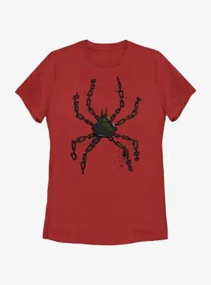 Marvel Spider-Man: Across The Spiderverse Cyborg Spider-Woman Icon Womens T-Shirt