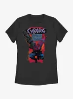 Marvel Spider-Man: Across The Spiderverse Cyborg Spider-Woman Badge Womens T-Shirt